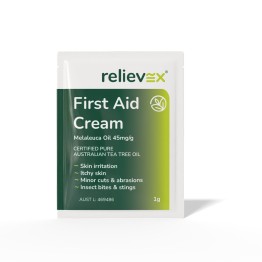 Relievex First Aid Cream 1g Sachet