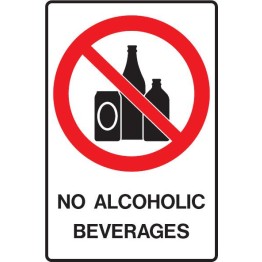 No Alcoholic Beverages