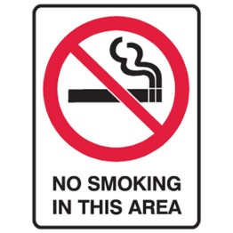 No Smoking In This Area