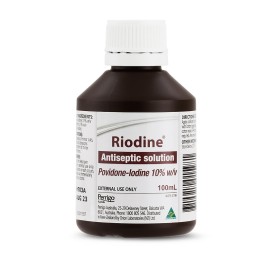 RIODINE Povidone-Iodine 10% 100ml bottle