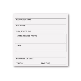 Expiring Visitor Sign In System
