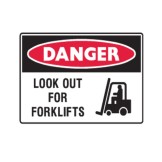 Graphic Look Out For Forklifts
