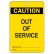 Large Economy Lockout Tags - Caution Out Of Service
