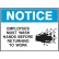 Toughwash® Notice Signs - Employees Must Wash Hands Before Returning To Work