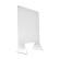 Acrylic Sneeze Guard with Stands, 600 x 800mm