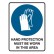 Hand Protection Must Be Worn in This Area Labels