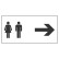 Male/Female Picto - Arrow Right