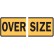Oversize - Split 600 x 450mm Reflective Metal