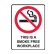 This Is A Smoke Free Workplace